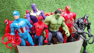 Avengers Superhero Story, Marvel's Spider Man 2, Hulk, Iron Man, Captain America, Venom