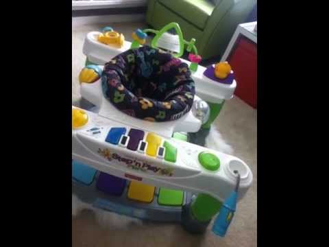 Little Superstar Step 'n Play Piano baby toy review & demo