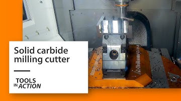 TPC milling with HOLEX solid carbide milling cutter