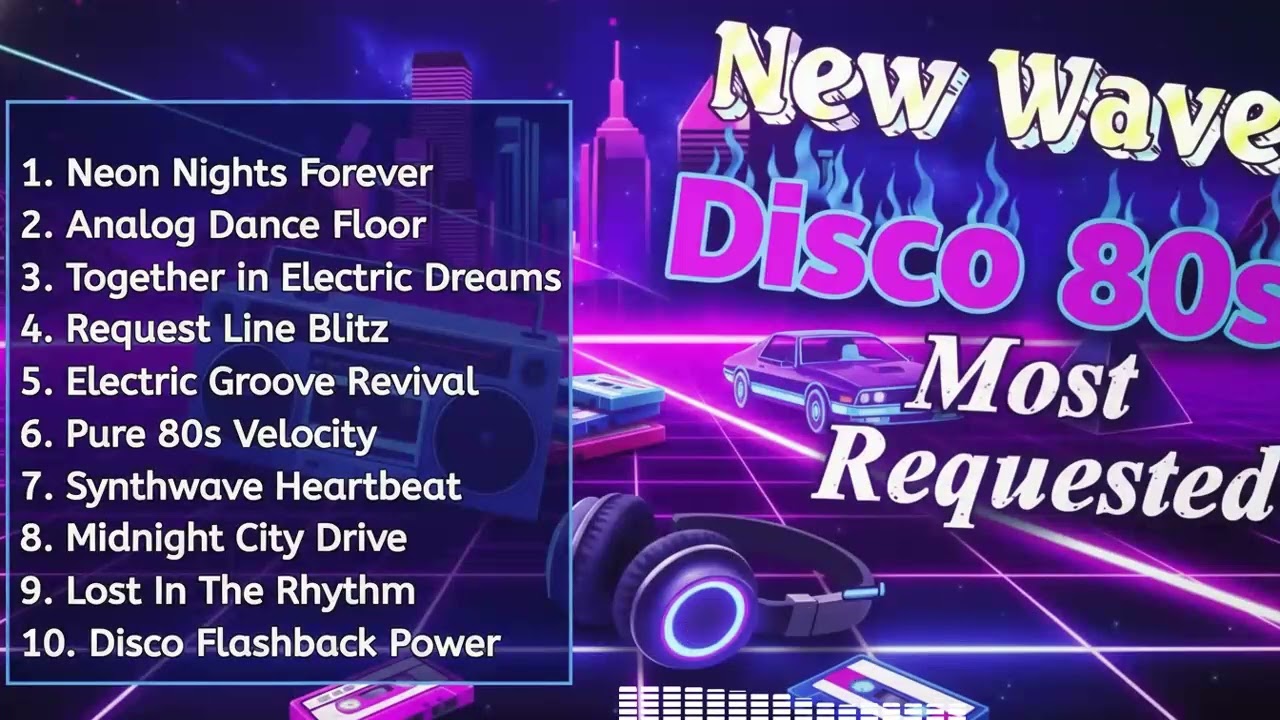 ULTIMATE 80s New Wave Megamix: Nonstop Classic Synth Pop Hits 2024