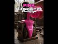 Magic Pink Foam RESTORES Rusted Old Metal Stamp! 🏎️✨ #shorts