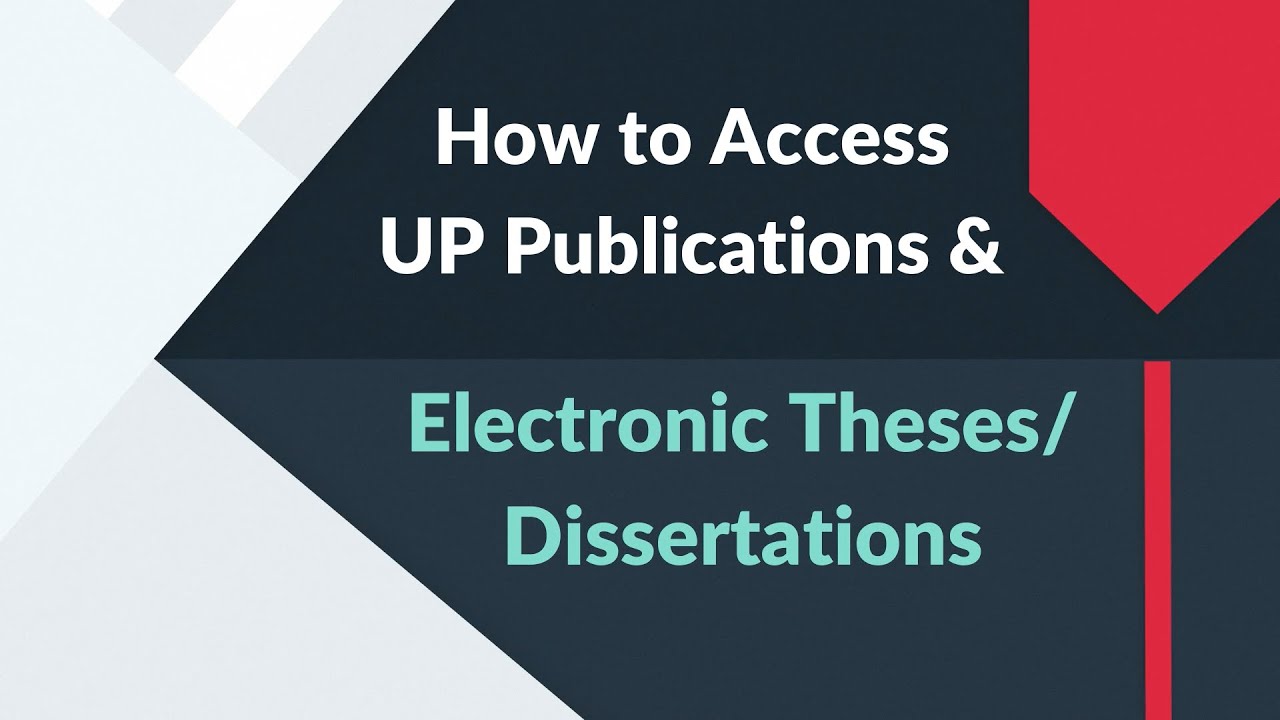 open access theses and dissertations