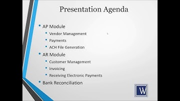 Walpole Webinar: Sage 100 training - AP, AR and Bank Rec