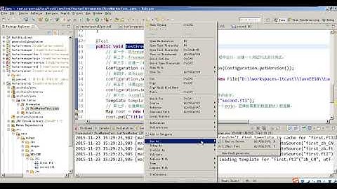11 freemarker的模板的编写方法