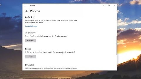 Windows 10 Photos App Crashing with File System Error FIX [SOLUTION]