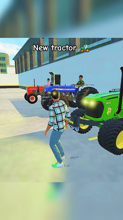 New tractor leli #short #kahani #story #tractor #gaming #thar
