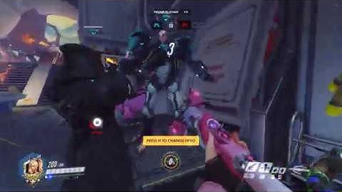 Overwatch - Last Custom Bot Update! (Custom Bots vs Hard Bots, Mercy Gameplay)