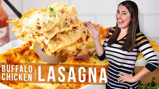 How to Make Buffalo Chicken Lasagna