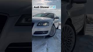 Audi A3 - shower window and lights |174| #short #shorts #subscribe #audi #car #love #cars #heart