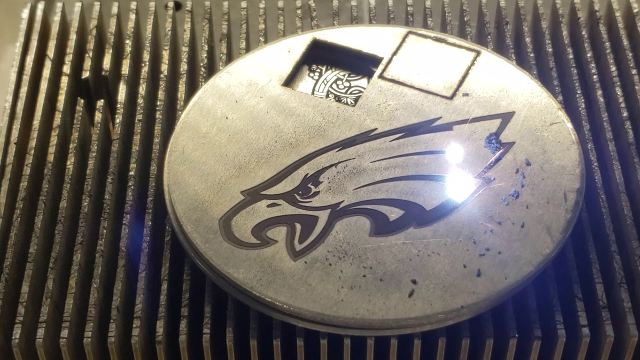 Laser Color engraving on all metal alloys YouTube