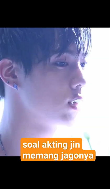 soal akting jin memang jagonya deh #jin #kimseokjin #bts