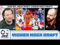 2024 nfl mock draft viewer mock draft  pff nfl show