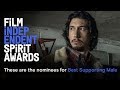 Who's nominated?! Meet the 2019 Spirit Award BEST SUPPORTING MALE nominees