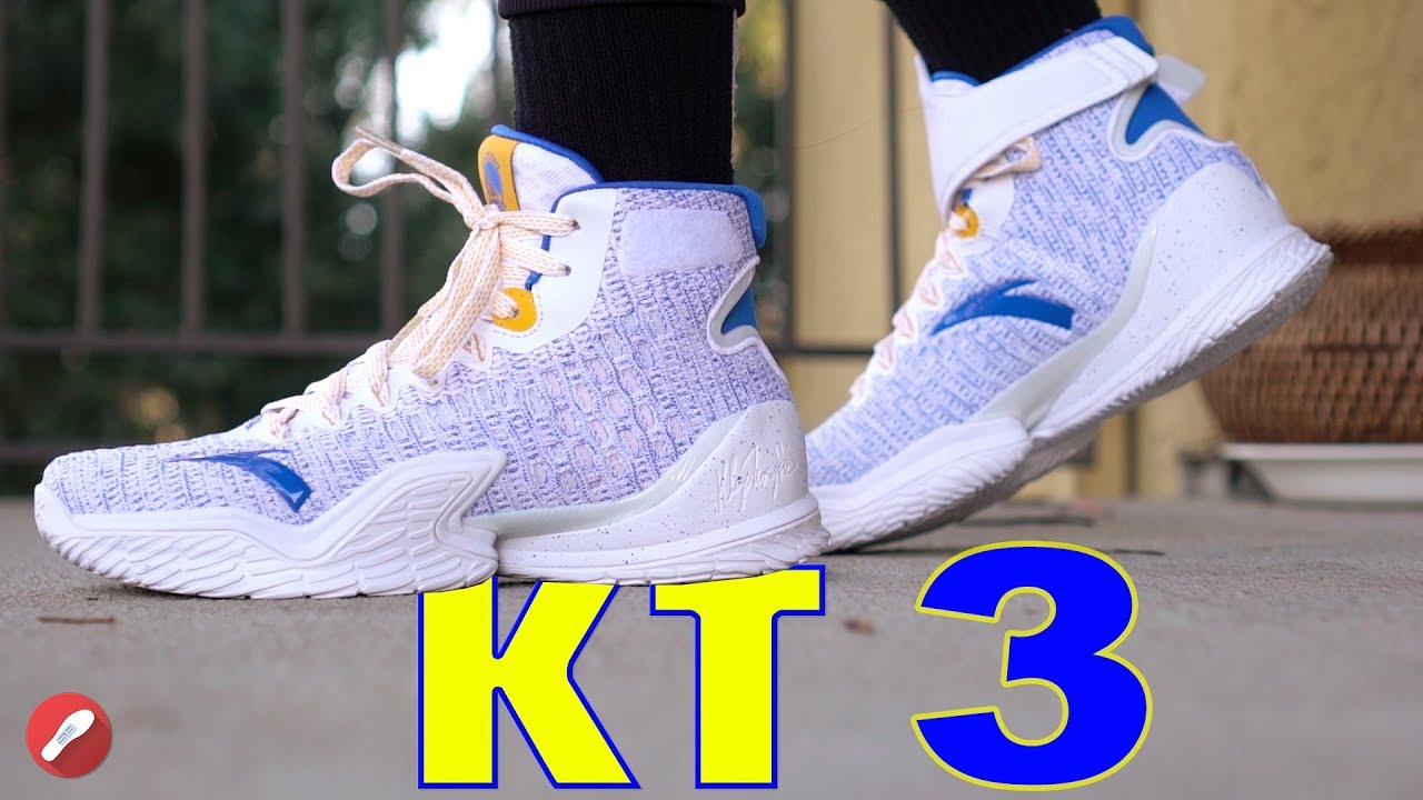 Anta Kt 3 (Klay Thompson) First Impressions! - YouTube