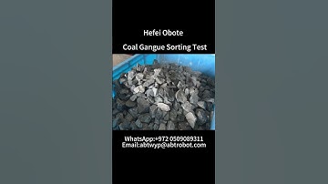 X-ray sorting of coal gangueMore advanced ore sorting technology #minemachiner #coalgangue #mine
