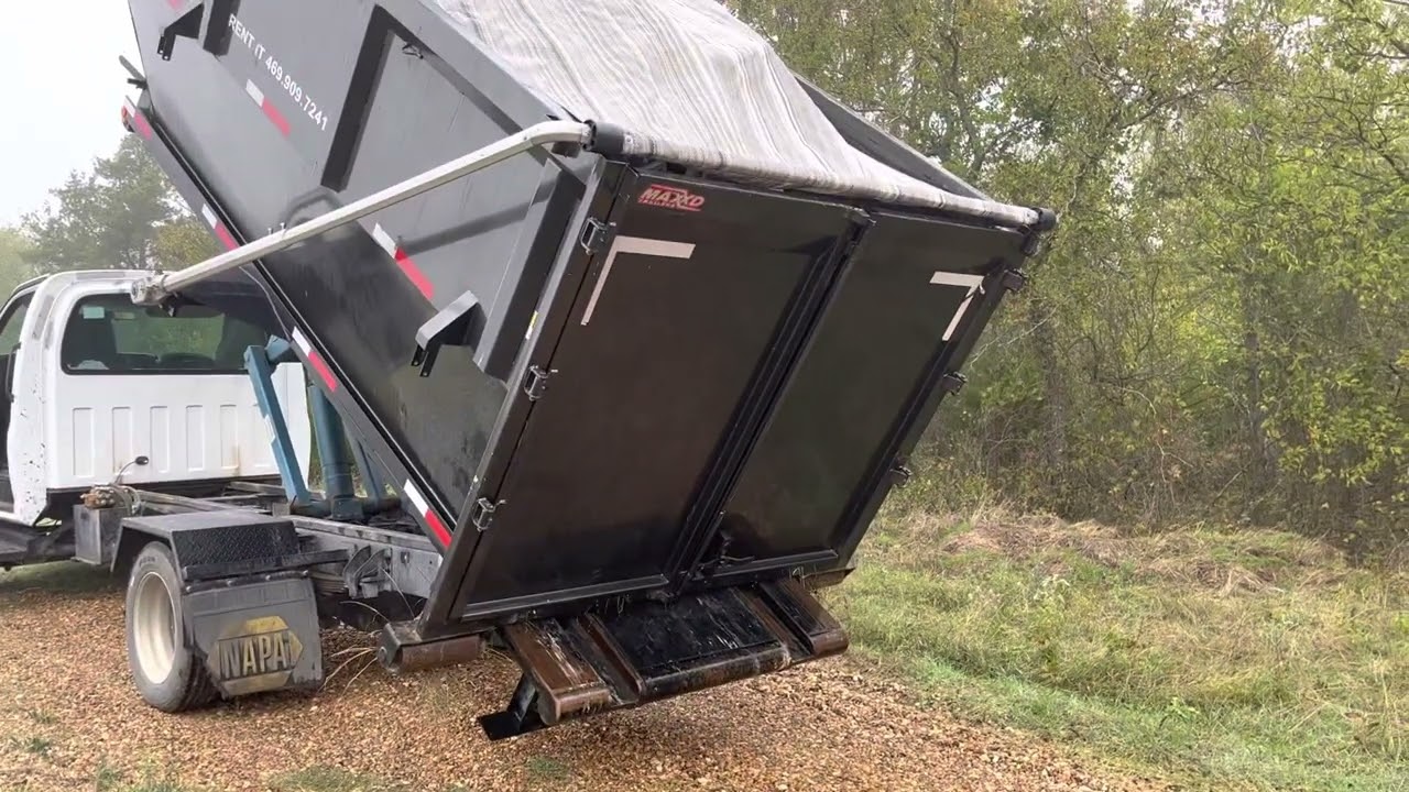 Roll off dumpster rental in McKinney by junkqueentx.com