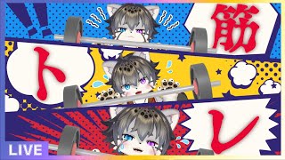 【筋トレ】明日は遊びに行くから筋トレ！【水無好れく/銀猫亭】