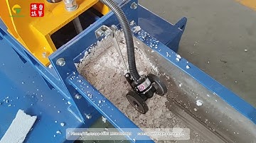 Small capacity EPS compactor Styrofoam compactor Polystyrene compactor from Qinfeng Machinery