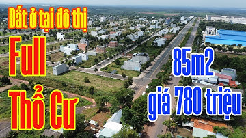 Đất Ở Tại Đô Thị Full thổ cư 100% diện tích 80m2 ngang 5 dài 16 với mức giá rẻ quá rẻ chỉ 850tr/nền