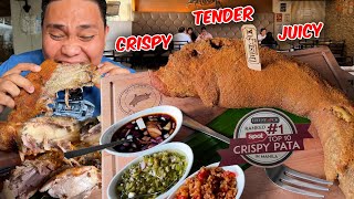 Ranked as Number 1 Crispy Pata in Manila | Super Crispy at Tender Juicy | Manila Food Tour