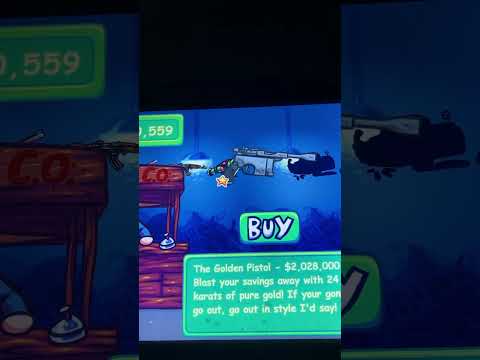 Super Toss The Turtle - Buying The Golden Pistol