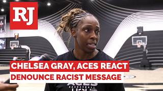 Gray Says "Enough is Kind of Enough" on Racist Message She Received