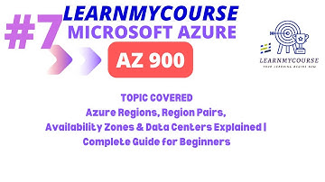 Complete Guide for Beginners |Azure Regions, Region Pairs, Availability Zones & Data Center #azure