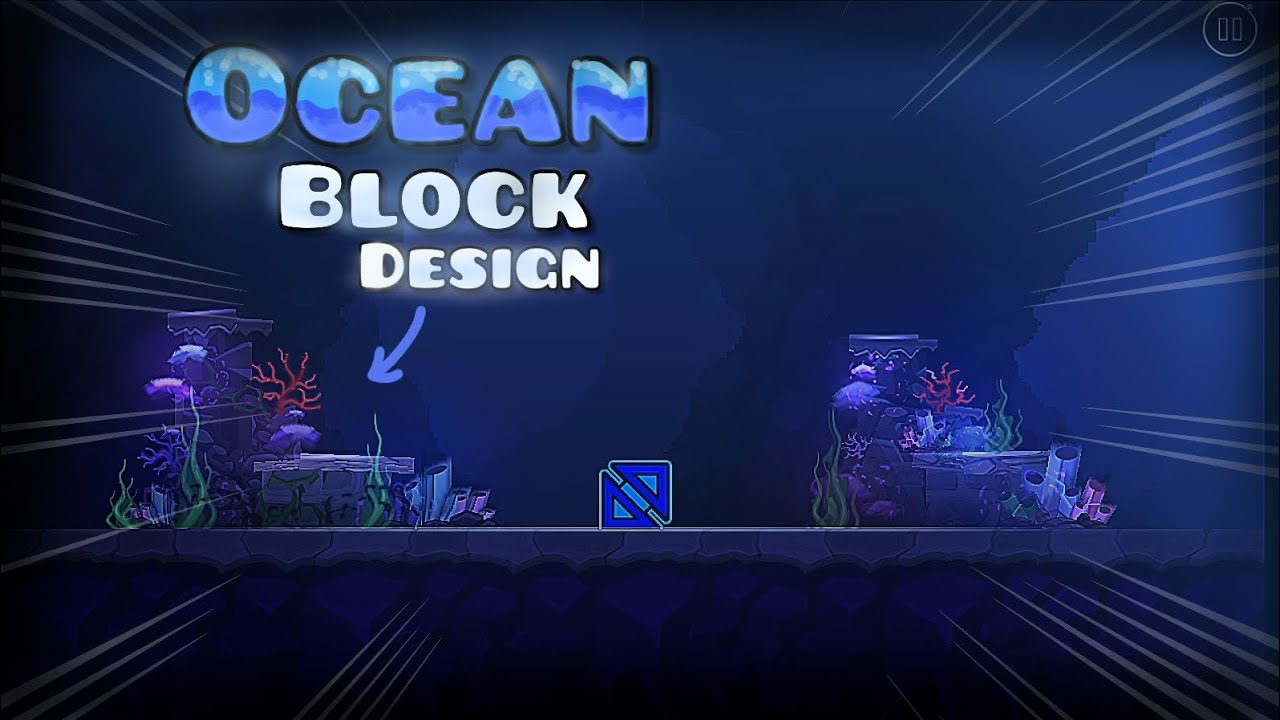 Ocean Block Panel How To Make A Ocean Block Design. | GD | - YouTube
