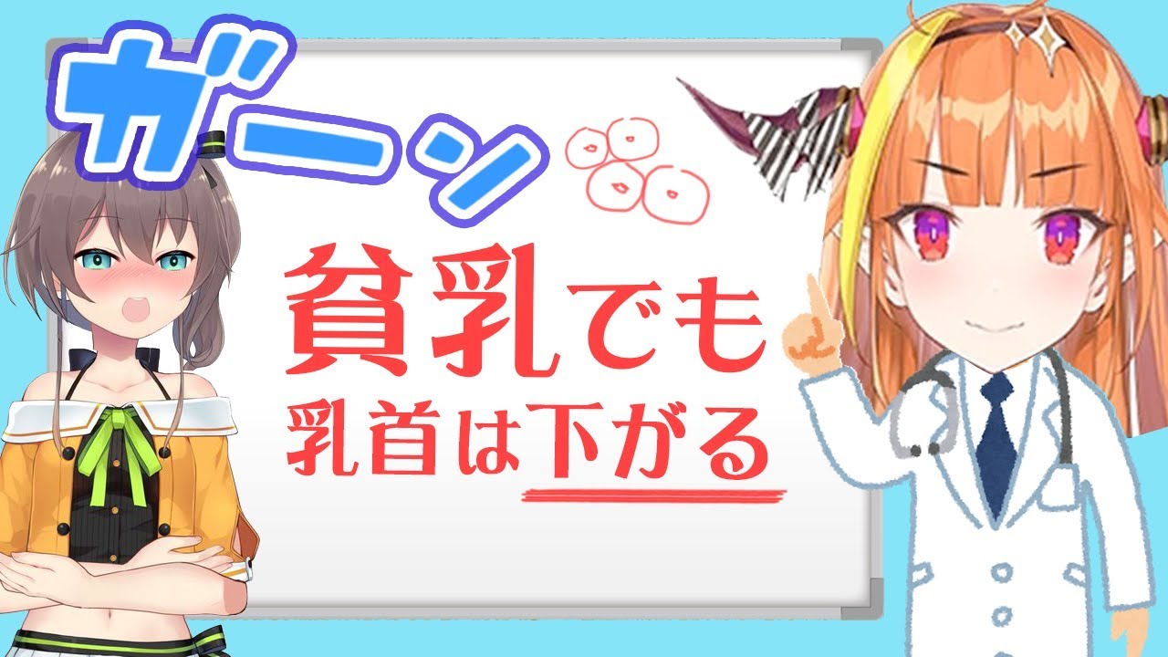 男にも貧乳を受け入れる準備が必要【夏色まつり／ココ会長】