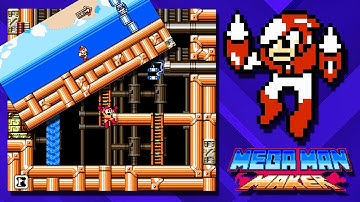 Crash Man Remake in Mega Man Maker