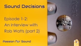 Famous Interview with Chord Electronics' Rob Watts - Part 2: Unbelievable Measurements & Filter Design Profile
