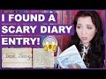 I Found A Scary Diary Entry (With Pictures)