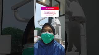 Dok gigi bungsu itu tumbuhnya waktu umur berapa ?
