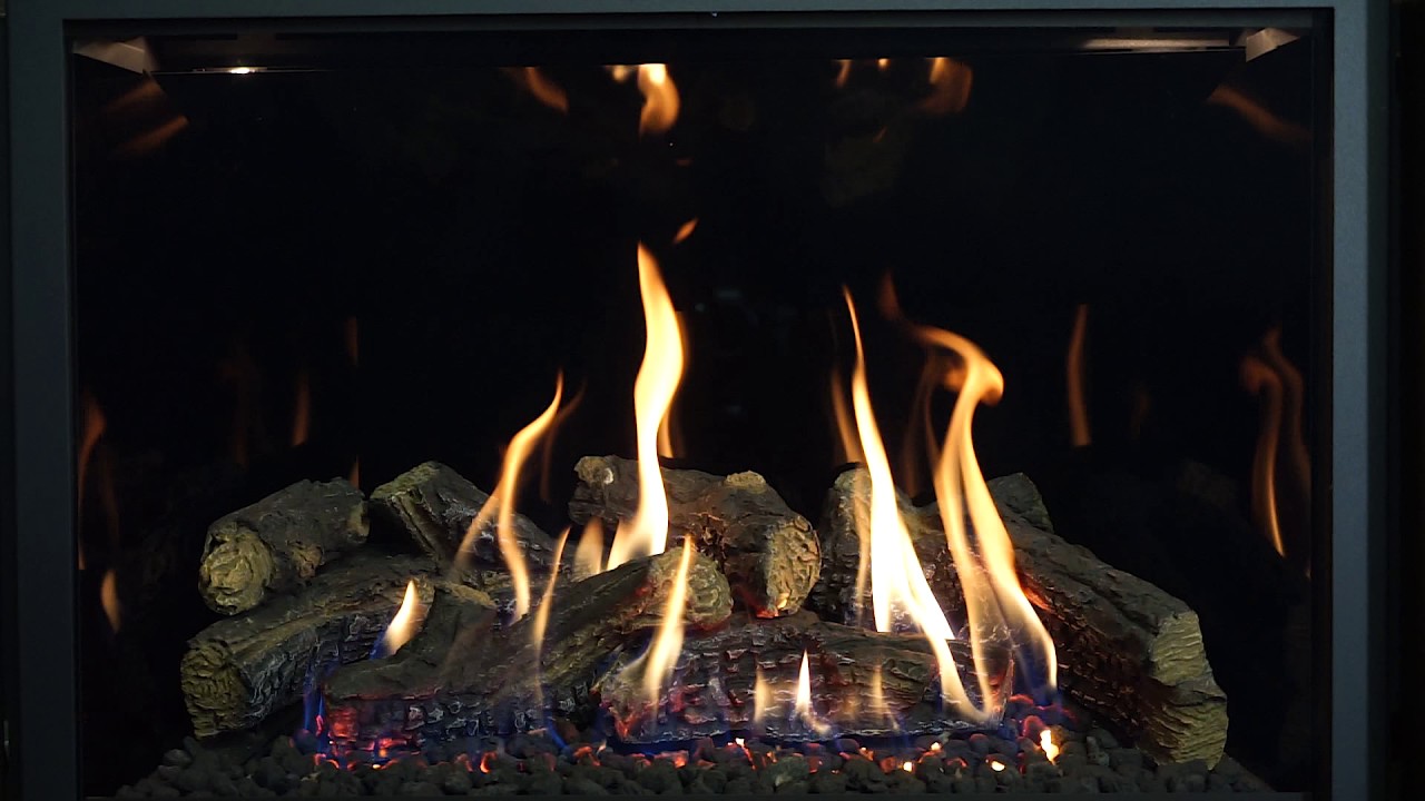 Gas Fireplace Insert 36 Dvie40ln Youtube
