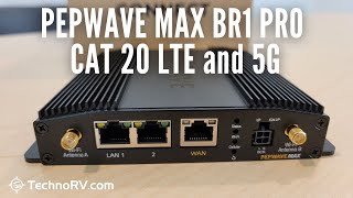 Pepwave BR1 PRO LTE and 5G Cellular Routers