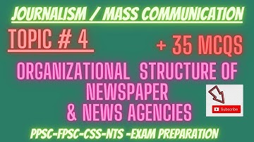 #journalism / #Mass Communication Topic 4 (PPSC-FPSC-CSS-NTS) Exam Preparation