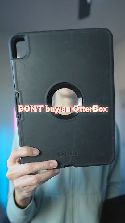 DO NOT buy an OtterBox case🤔#ipad