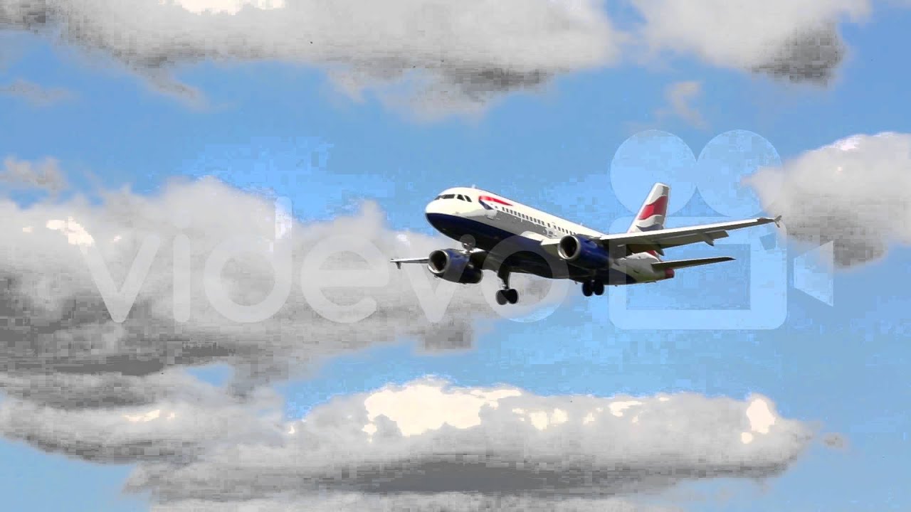 British Airways Jet Track - Free Stock Video Footage - Free Stock Videos at Videvo.net