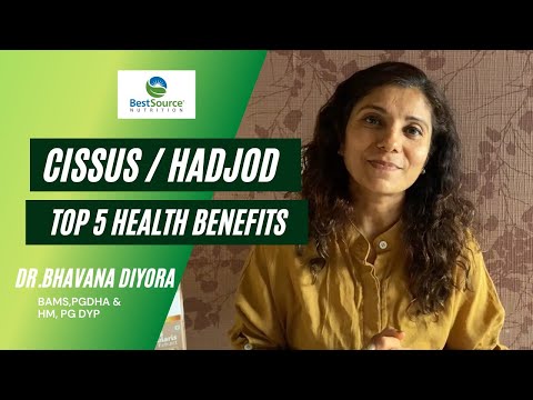 Cissus Quadrangularis or Hadjod: top 5 Health benefits by Dr Bhavana Diyora