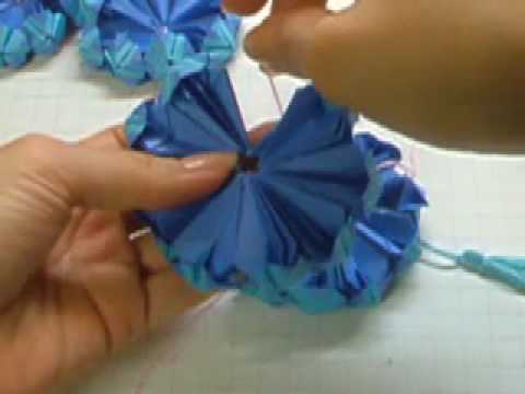 How To Origami A Frog Lily Base Kusudama Ornament Origami