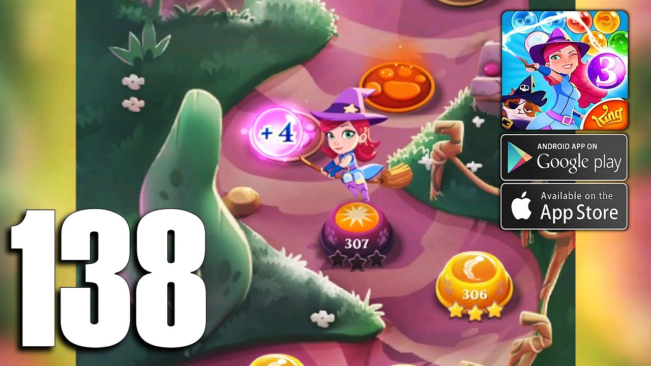 Bubble Witch Saga 3 138 Gameplay Walkthrough Stage 307 Android IOS YouTube bubble-witch-saga-3-138-gameplay-walkthrough-stage-307-android-ios-youtube