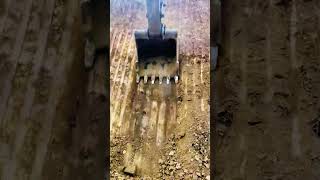 Excavator digging soil-professional matters are left to professionals