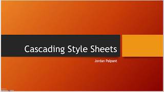 CSS Overview