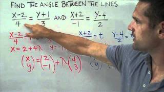Vectors 11 Examples of Vector Equations of Lines in 2D