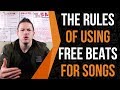 Free Rap Beats! What Are You Allowed To Do With Them?