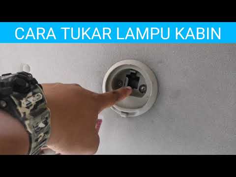 Video: Bagaimana anda menukar lampu dalaman?