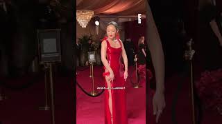 So Here For Li Jun Lis Red Dress Moment