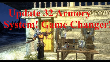 ESO Armory System! Game Changing Quality of Life Upgrade!
