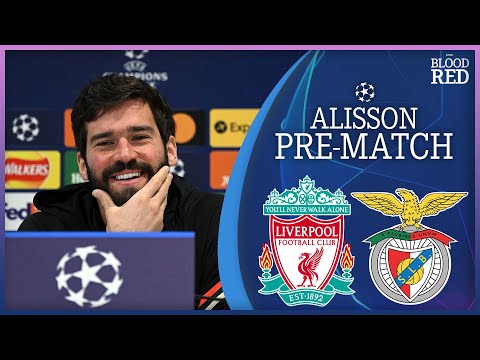 “WANT TO WIN EVERYTHING” Alisson Previews Liverpool v Benfica Champions League | Press Conference