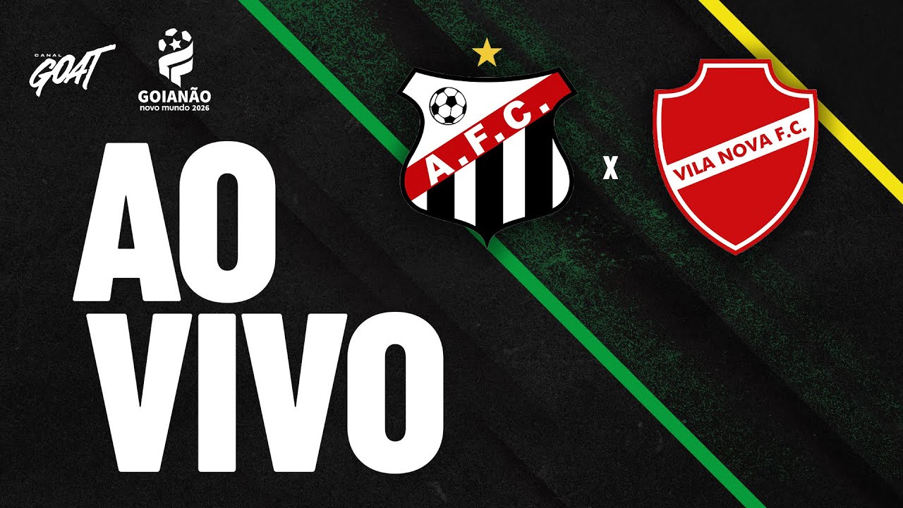 ANÁPOLIS X VILA NOVA | CAMPEONATO GOIANO | AO VIVO E COM IMAGENS